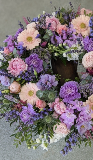 Lilac & Pink Wreath