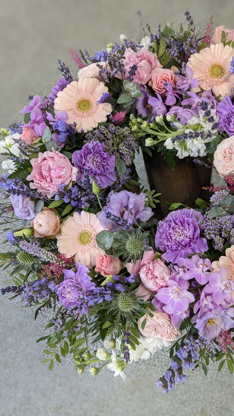 Lilac & Pink Wreath